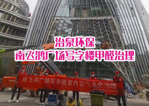 南飞鸿商业广场写字楼甲醛治理项目