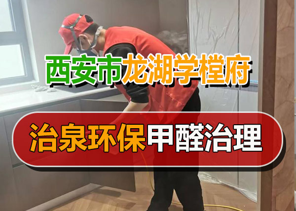 治泉环保西安龙湖学樘府小区甲醛治理